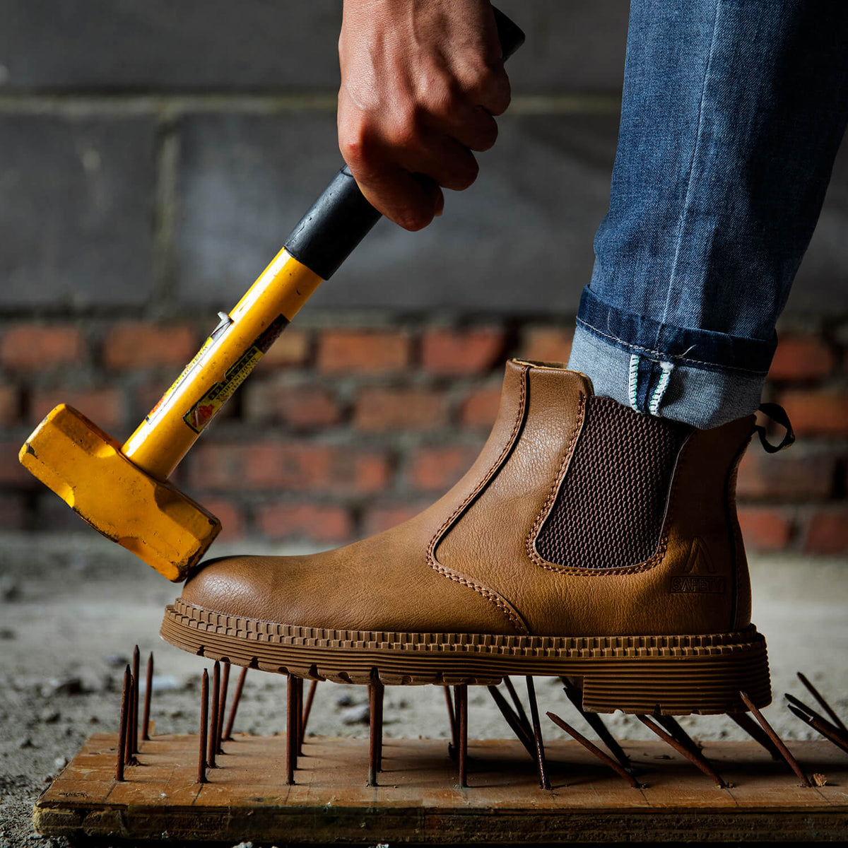 Anchor Steel Toe Chelsea Work Boot