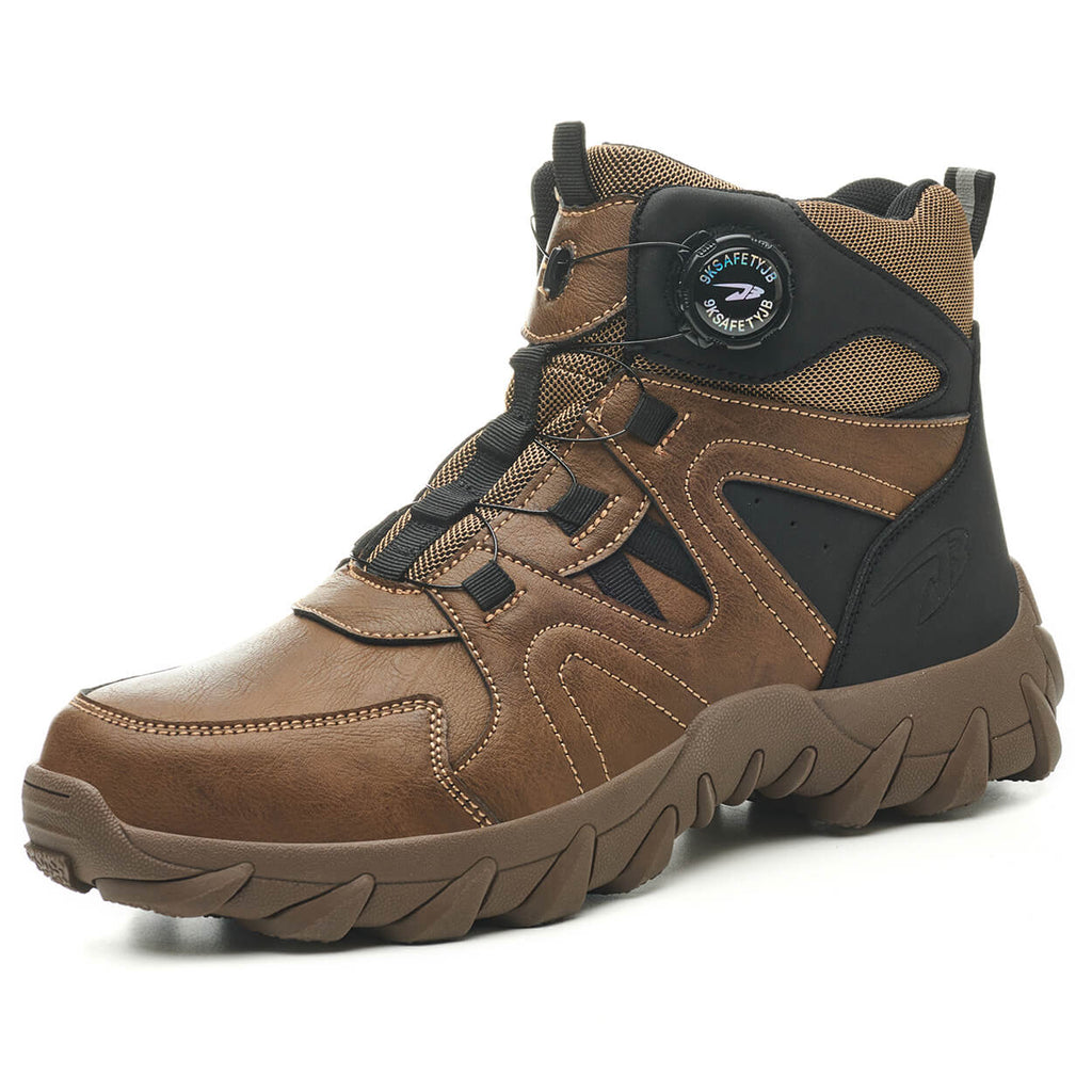 Fortis 6" Dial-Lacing Steel Toe Work Boot