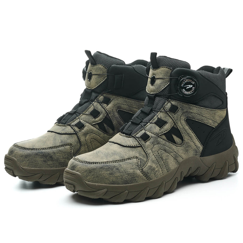 Fortis 6" Dial-Lacing Steel Toe Work Boot
