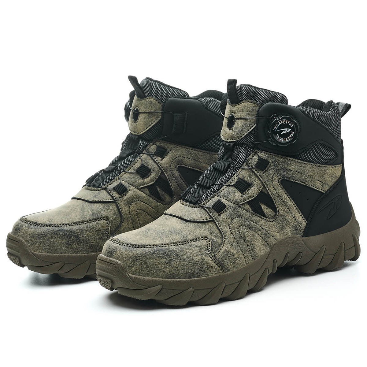 Fortis 6" Dial-Lacing Steel Toe Work Boot