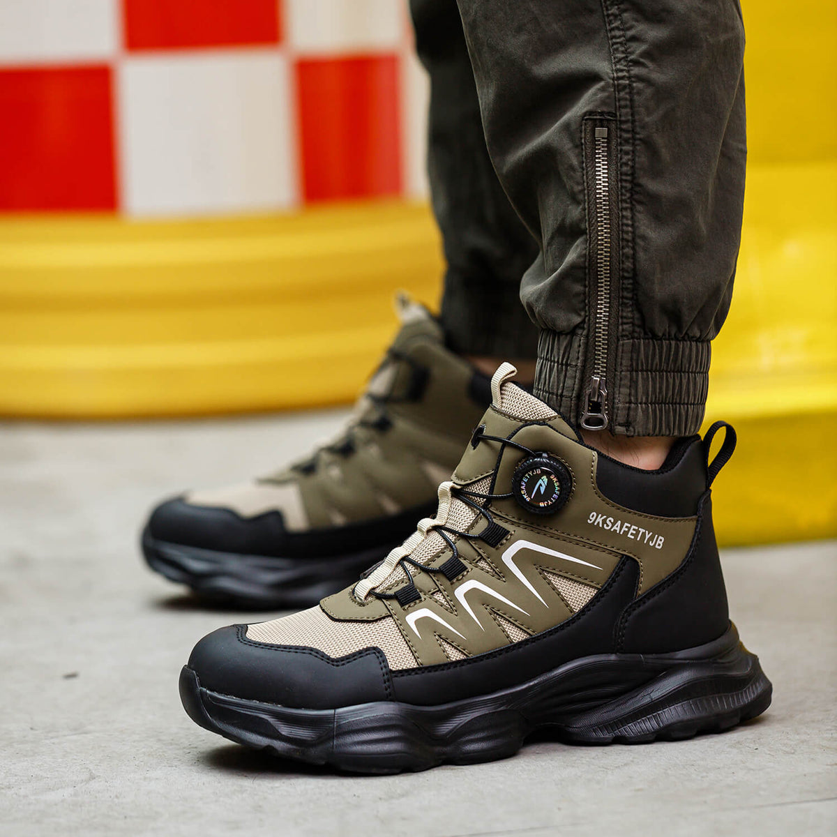 Ascent Steel Toe Dial-Lacing Work Boot