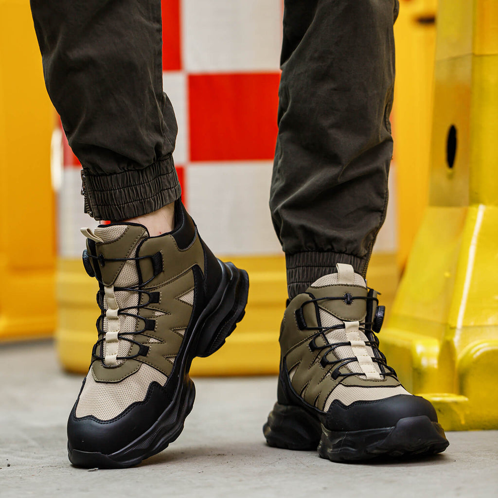 Ascent Steel Toe Dial-Lacing Work Boot