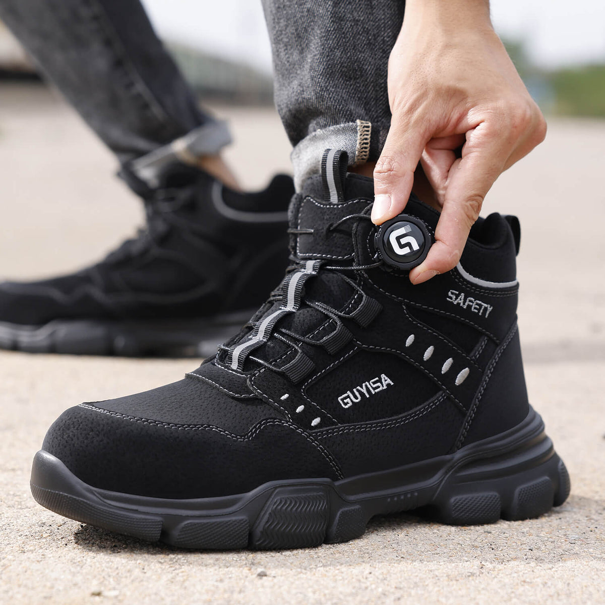 Terra 6" Dial-Lacing Steel Toe Work Boot