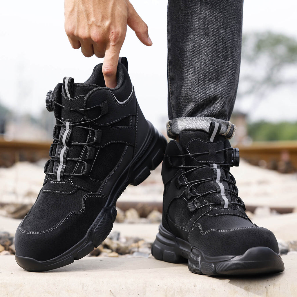 Terra 6" Dial-Lacing Steel Toe Work Boot