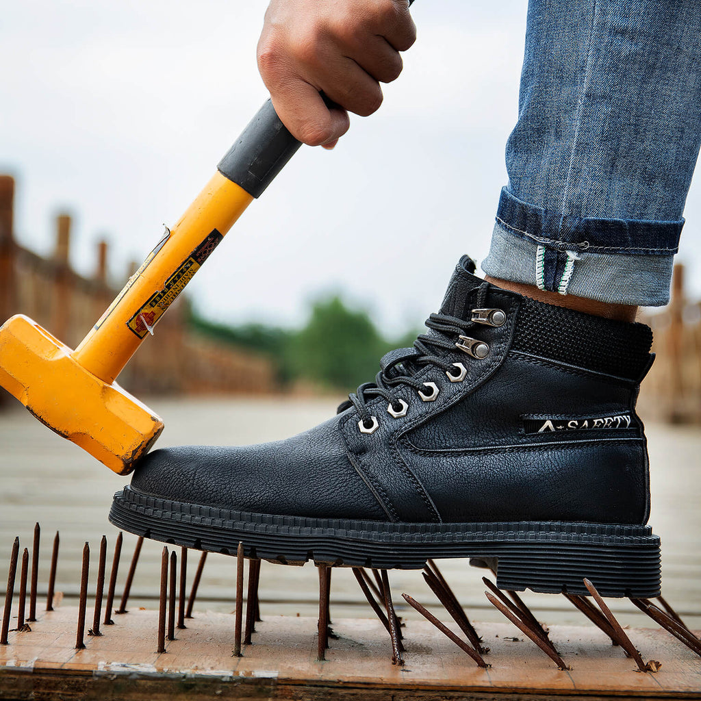 Foundry Slip-Resistant Steel Toe Work Boot