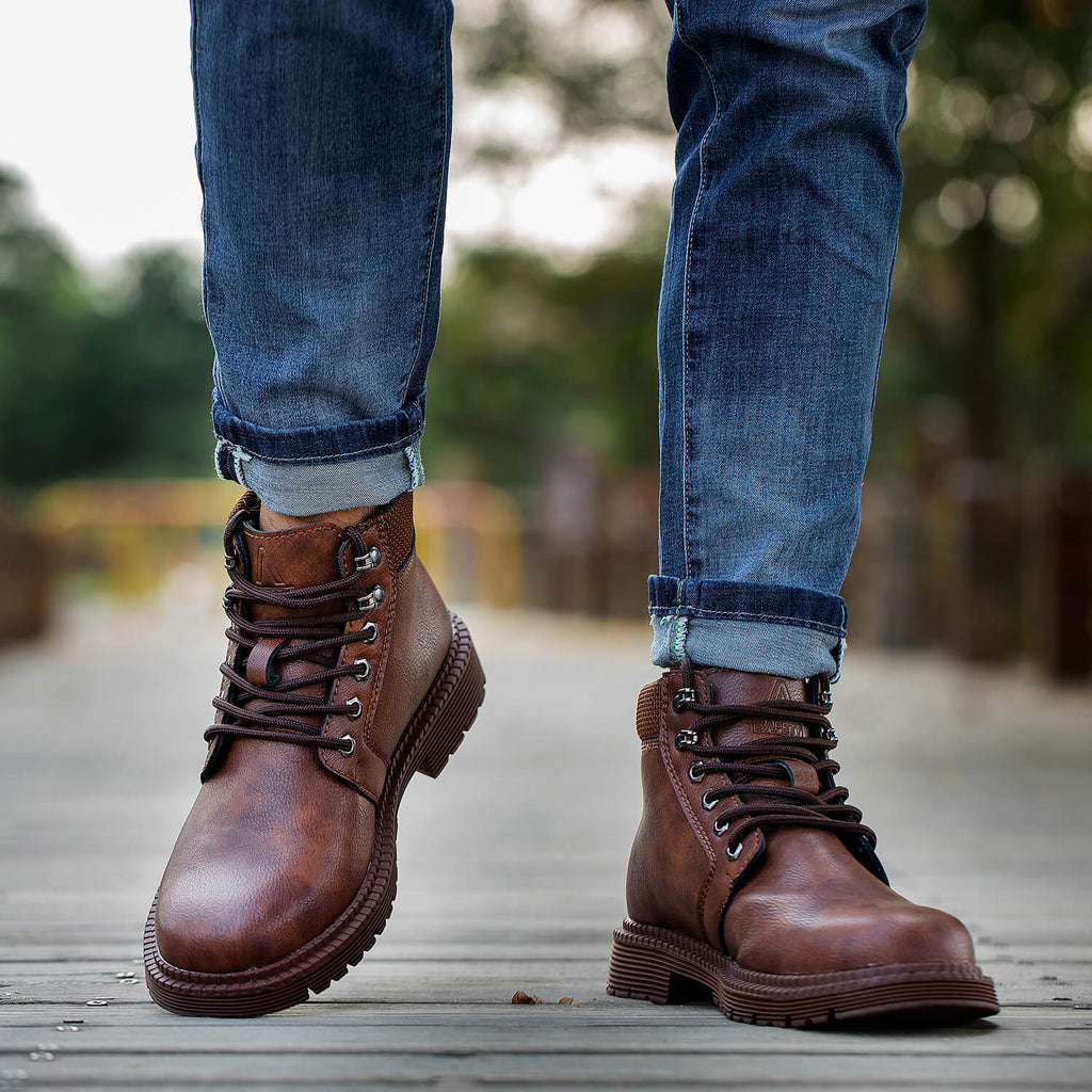 Foundry Slip-Resistant Steel Toe Work Boot
